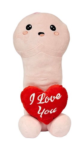 Plüsch penis herz - penis, sexy